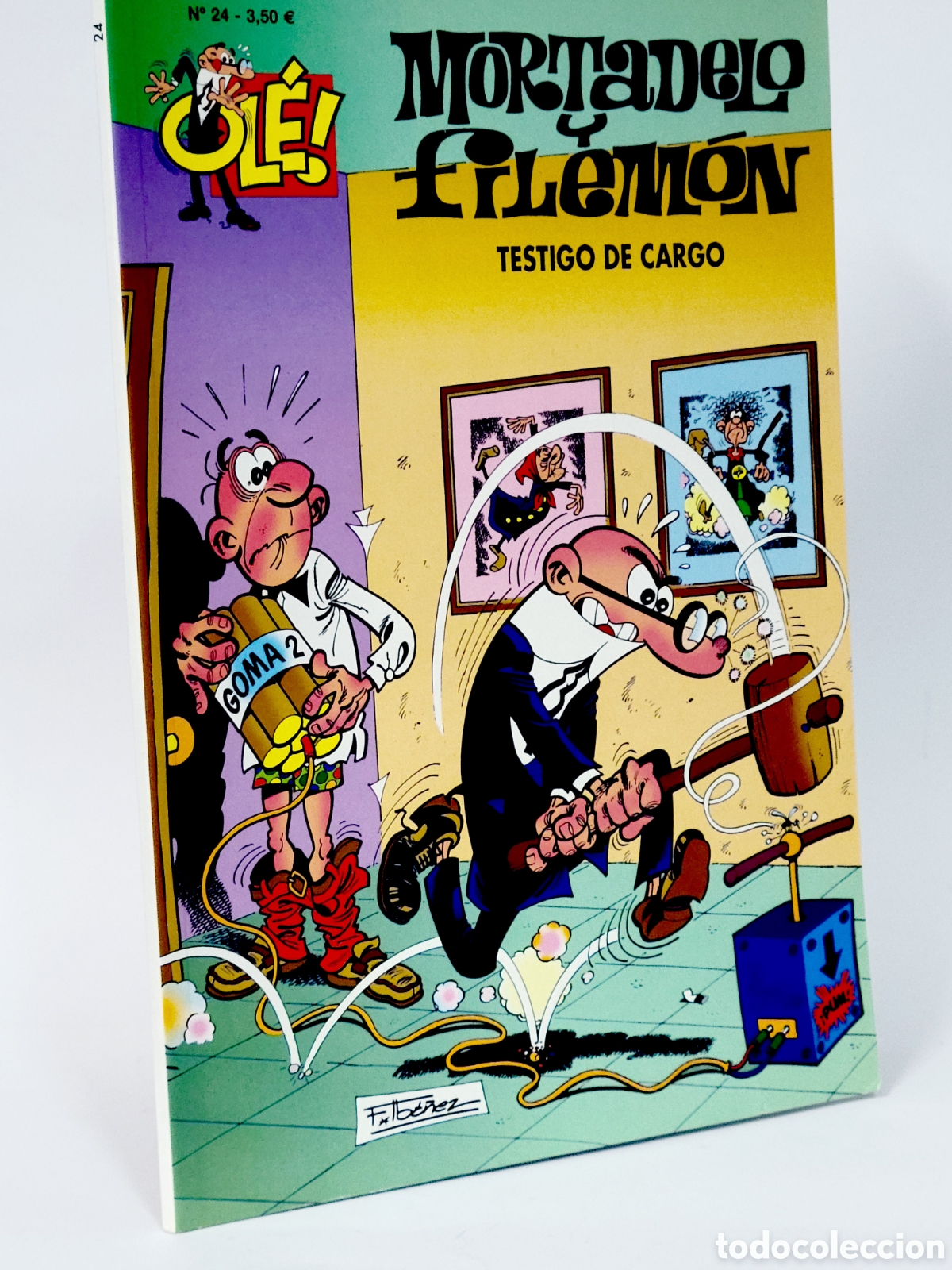 C&oacute;mics: C&Oacute;MICS MORTADELO Y FILEM&Oacute;N 24 TESTIGO DE CARGO OL&Eacute; 5 QUINTA EDICI&Oacute;N EDICIONES B DE KIOSCO