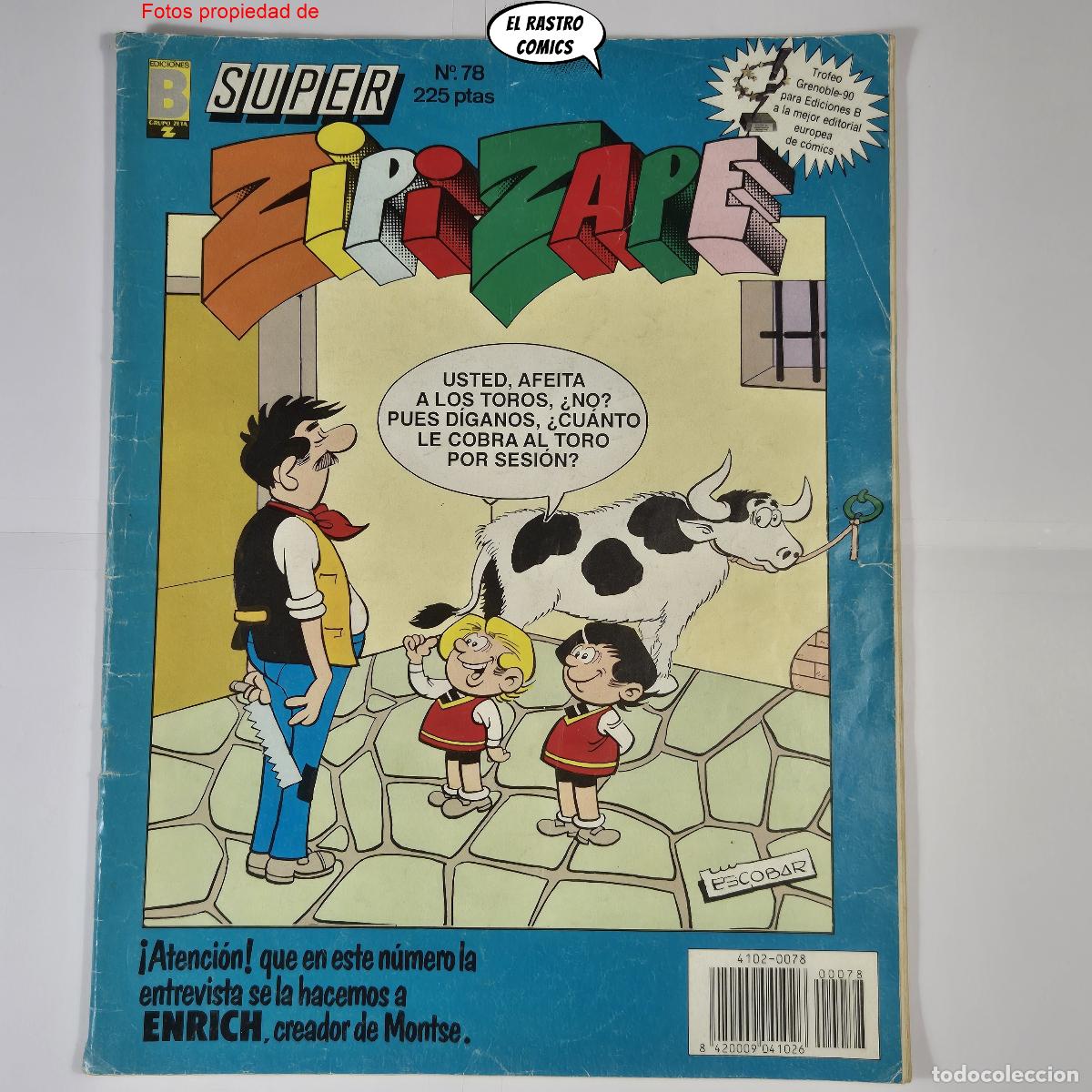 C&oacute;mics: Super Zipi y Zape n&ordm; 78, ed.B - Foto 1