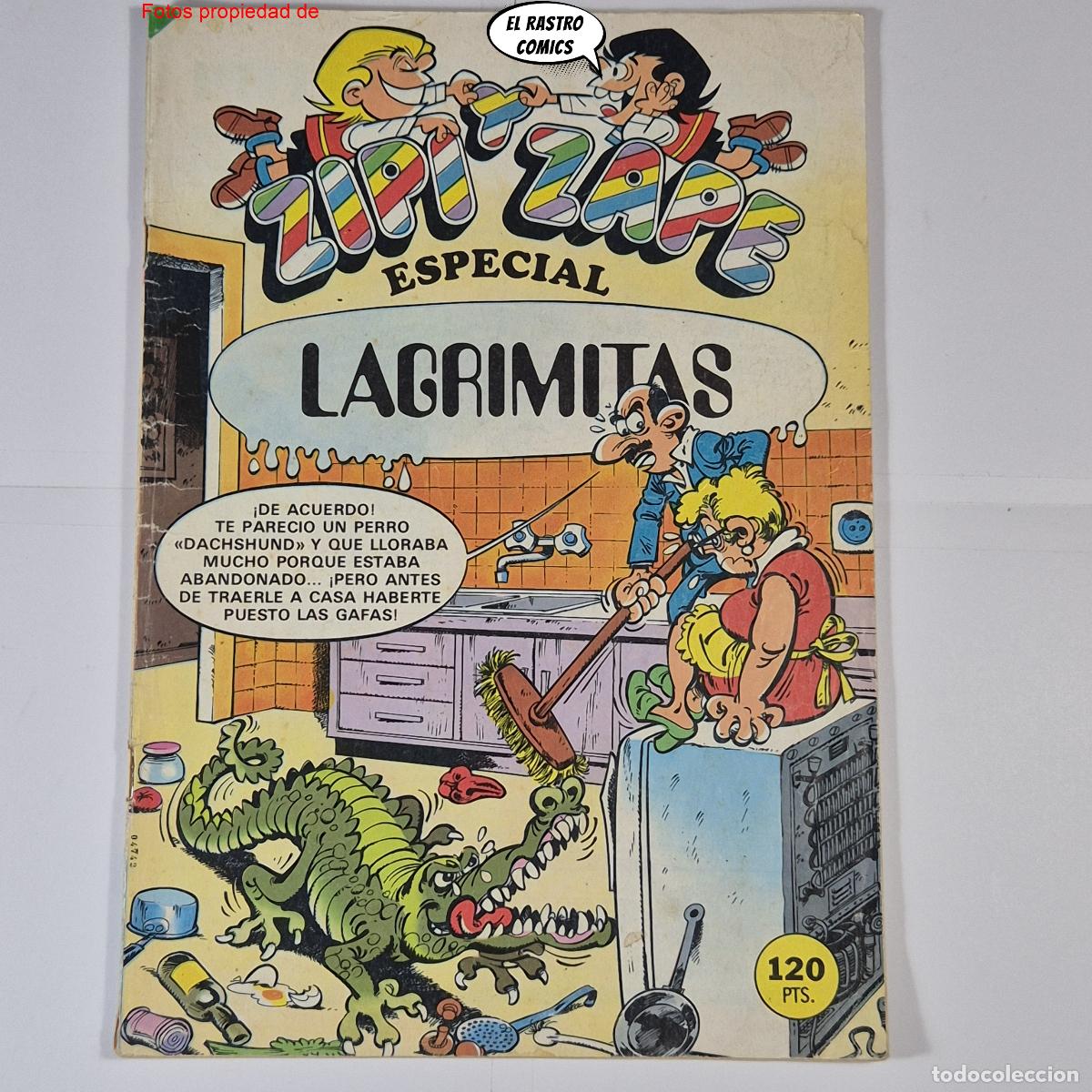 C&oacute;mics: Zipi y Zape especial n&ordm; 134, Lagrimitas, ed. Bruguera