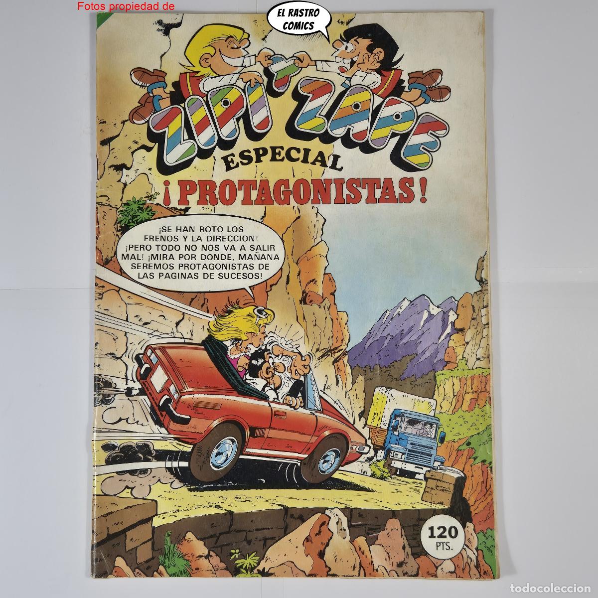 C&oacute;mics: Zipi y Zape especial n&ordm; 133, Protagonistas, ed. Bruguera
