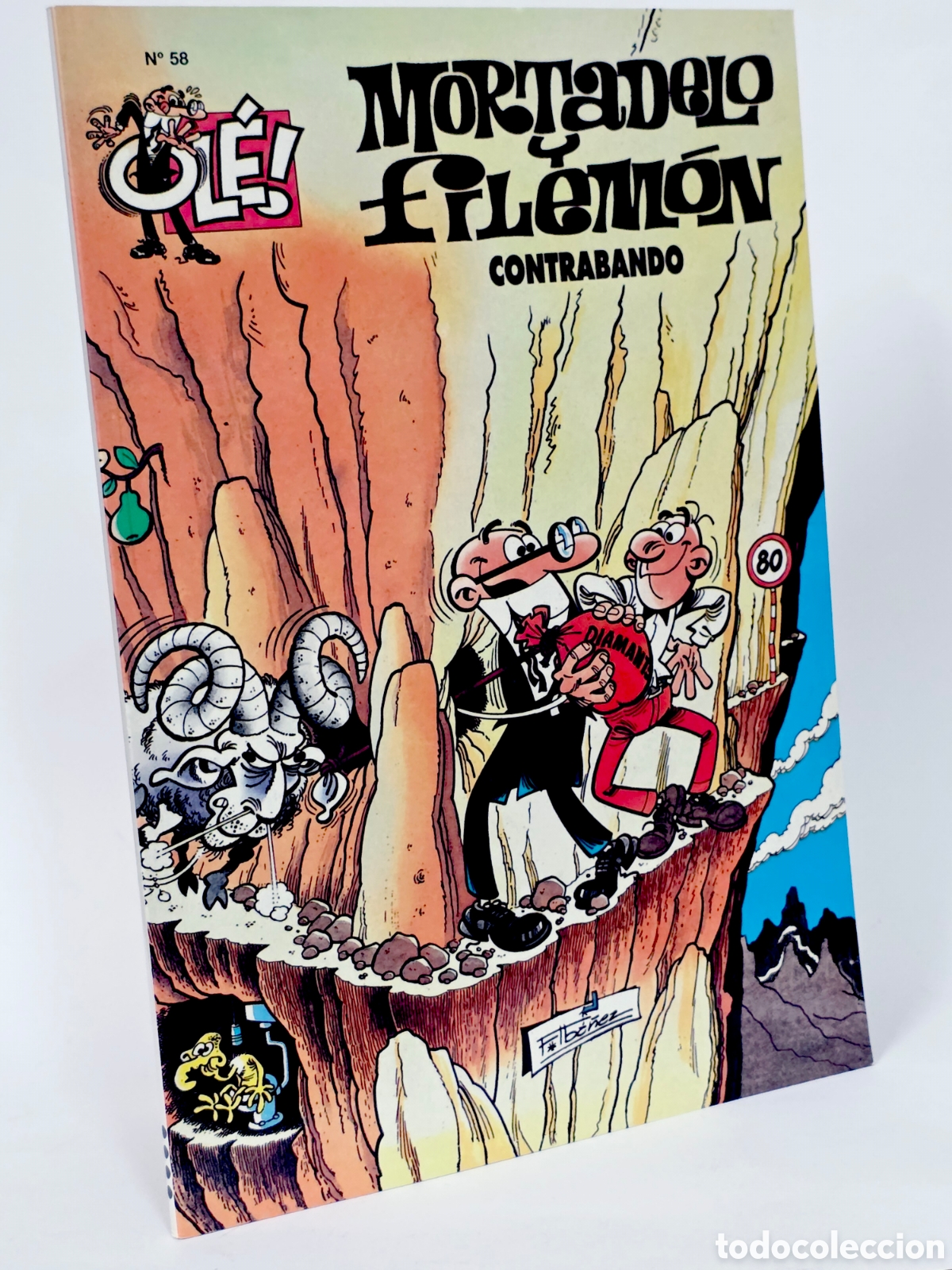 C&oacute;mics: C&Oacute;MIC MORTADELO Y FILEM&Oacute;N 58 CONTRABANDO OL&Eacute; CUARTA EDICI&Oacute;N EDICIONES B DE KIOSCO