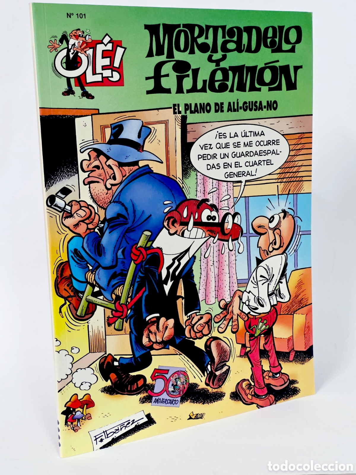 C&oacute;mics: C&Oacute;MIC MORTADELO Y FILEM&Oacute;N 101 EL PLANO OL&Eacute; CUARTA EDICI&Oacute;N EDICIONES B DE KIOSCO