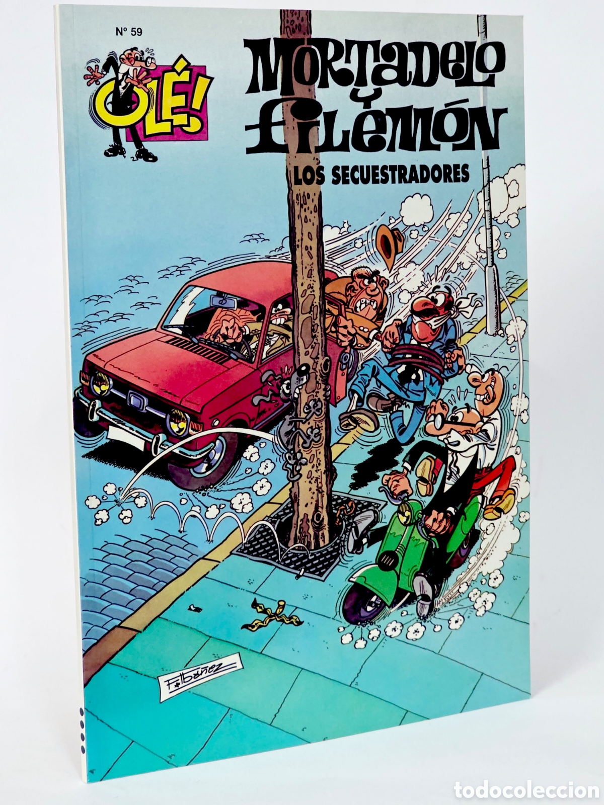 C&oacute;mics: C&Oacute;MIC MORTADELO Y FILEM&Oacute;N 59 LOS SECUESTRADORES OL&Eacute; CUARTA EDICI&Oacute;N EDICIONES B DE KIOSCO
