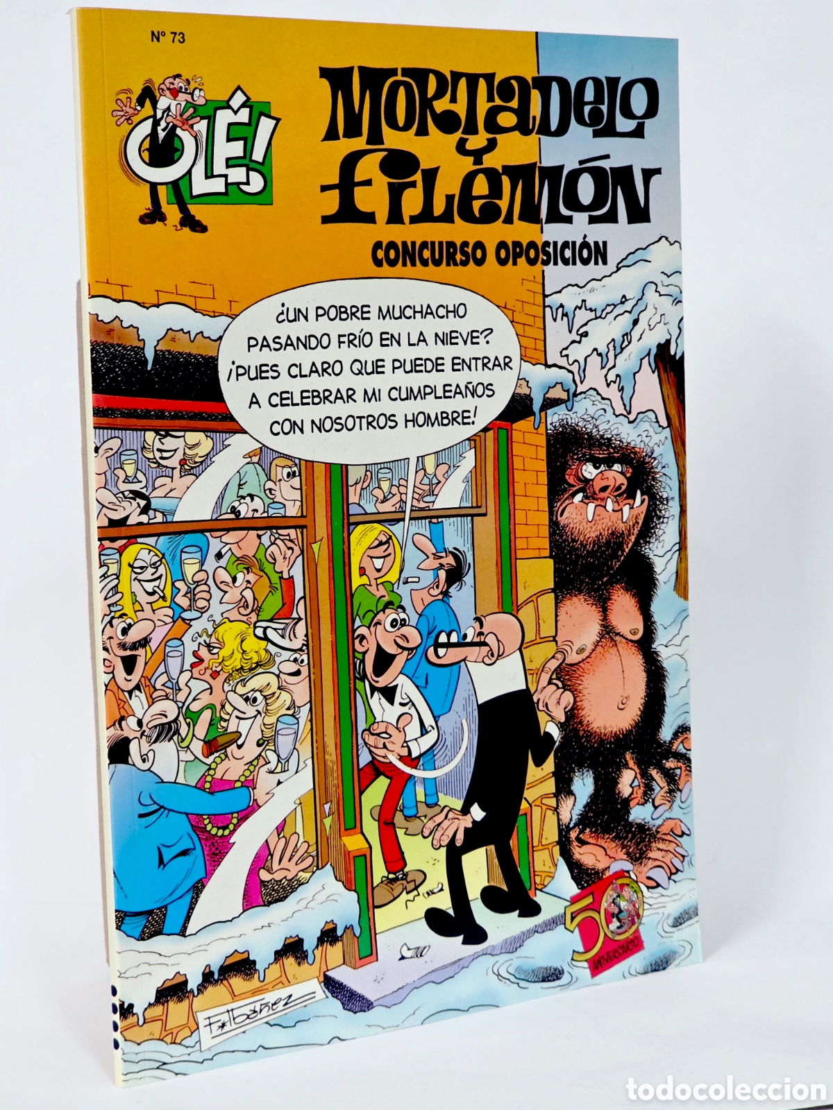 C&oacute;mics: C&Oacute;MIC MORTADELO Y FILEM&Oacute;N 73 CONCURSO OPOSICI&Oacute;N OL&Eacute; QUINTA EDICI&Oacute;N EDICIONES B DE KIOSCO