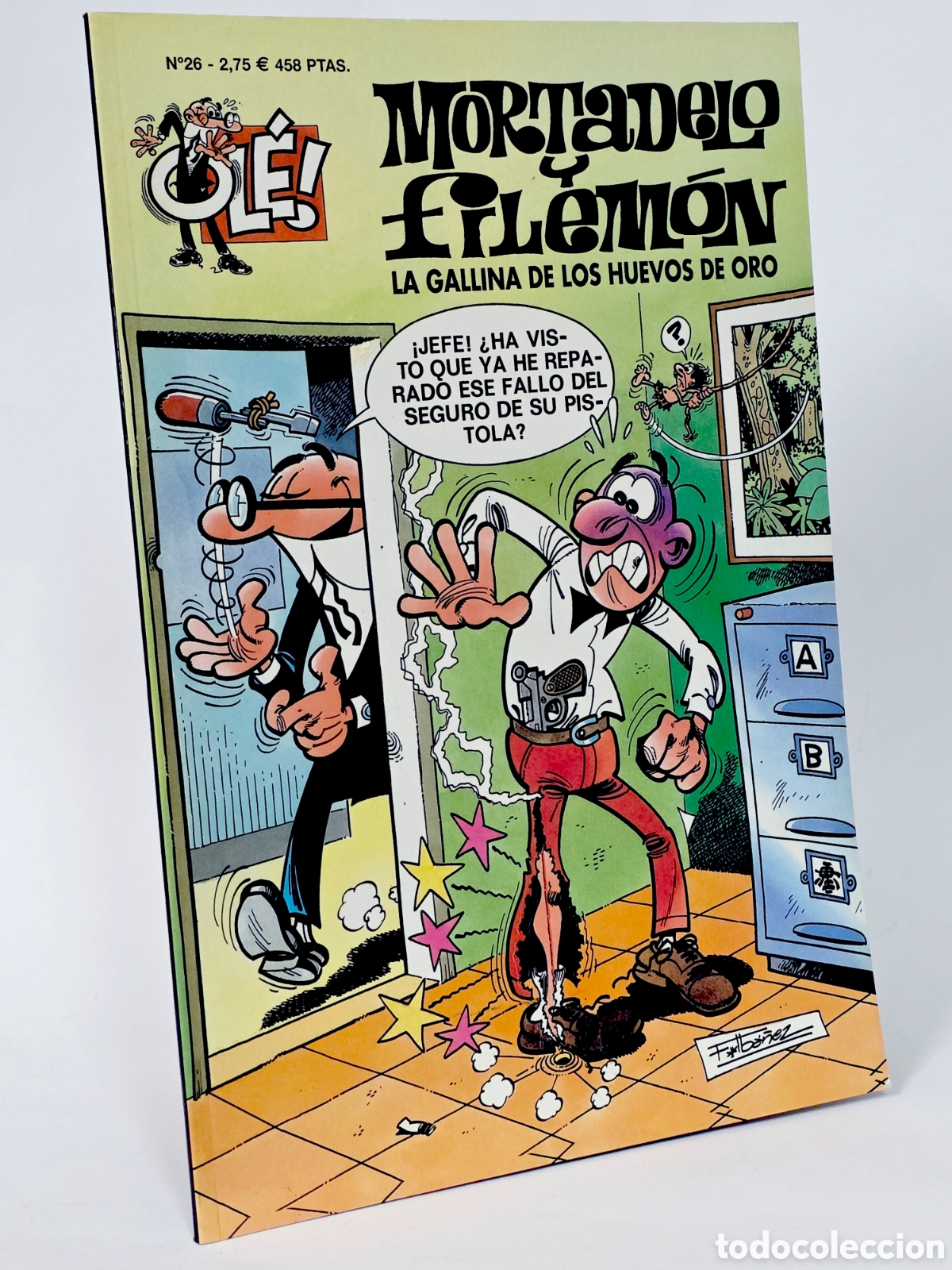 C&oacute;mics: C&Oacute;MIC MORTADELO Y FILEM&Oacute;N 26 LA GALLINA OL&Eacute; CUARTA EDICI&Oacute;N EDICIONES B DE KIOSCO