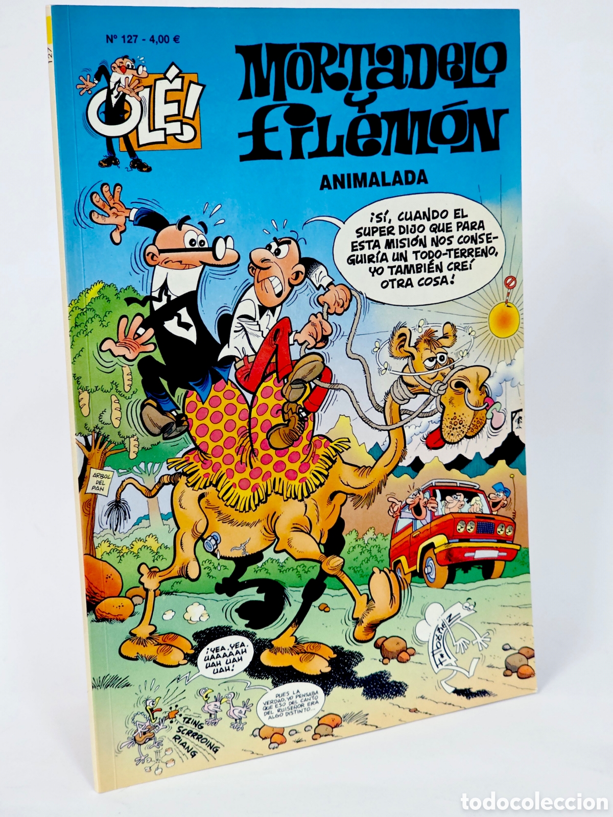 C&oacute;mics: C&Oacute;MIC MORTADELO Y FILEM&Oacute;N 127 ANIMALADA OL&Eacute; CUARTA EDICI&Oacute;N EDICIONES B DE KIOSCO