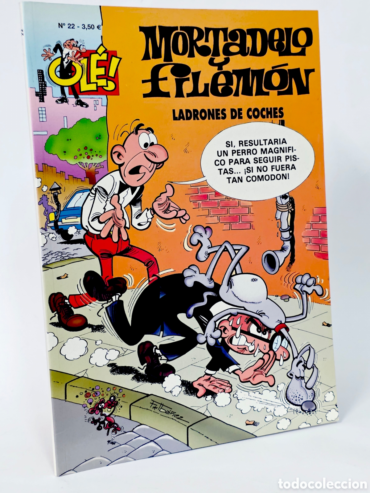 C&oacute;mics: C&Oacute;MIC MORTADELO Y FILEM&Oacute;N 22 LADRONES DE COCHES OL&Eacute; QUINTA EDICI&Oacute;N EDICIONES B DE KIOSCO