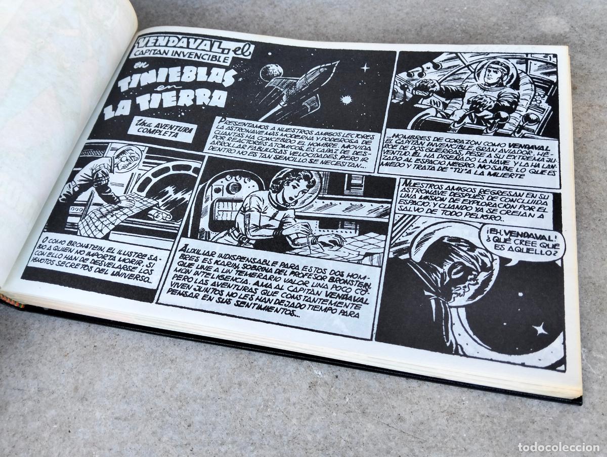 C&oacute;mics: Vendaval el capit&aacute;n invencible Dan libro encuadernado con lote de tebeos c&oacute;mics novela visual - Foto 3