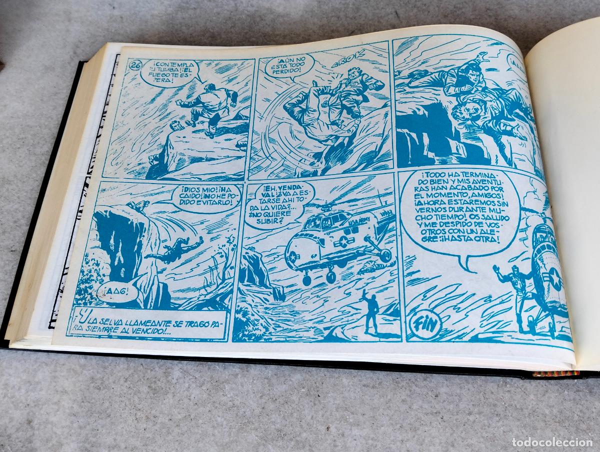 C&oacute;mics: Vendaval el capit&aacute;n invencible Dan libro encuadernado con lote de tebeos c&oacute;mics novela visual - Foto 4