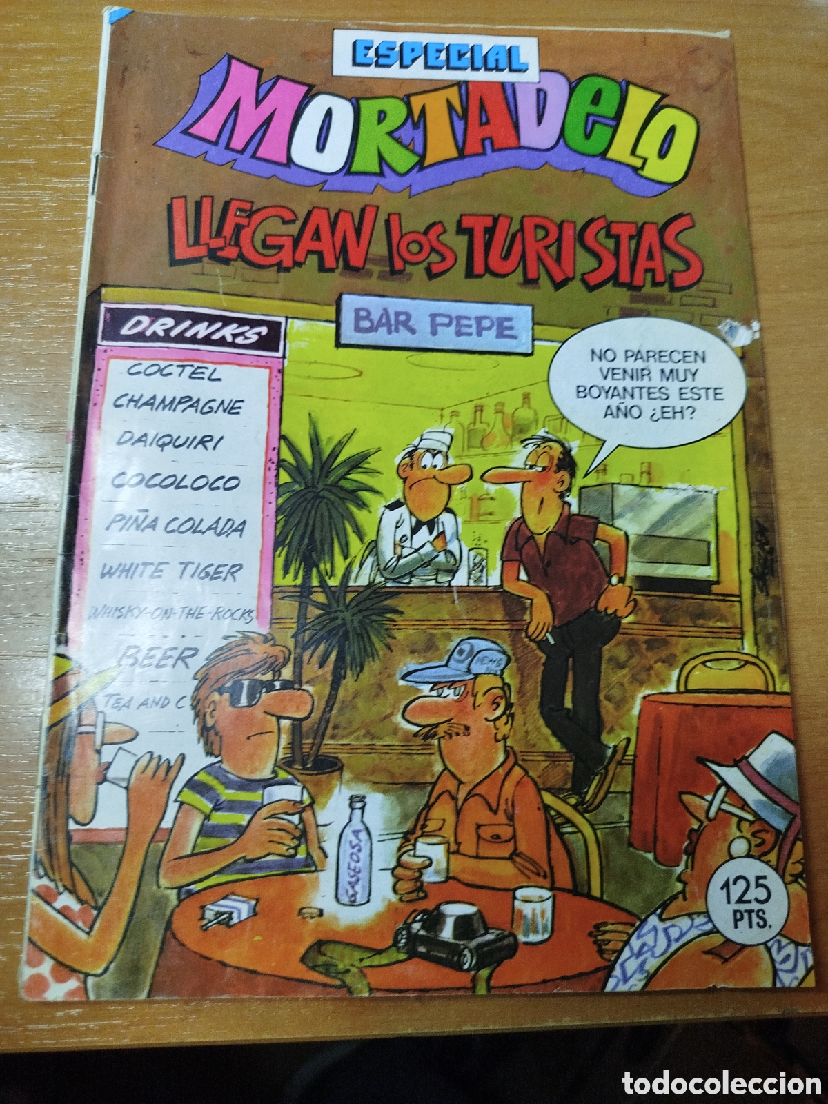 C&oacute;mics: Especial Mortadelo llegan los turistas. Mortadelo 180
