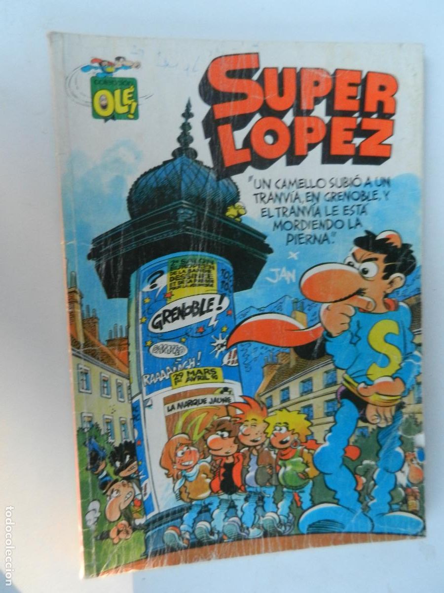 C&oacute;mics: SUPER LOPEZ - UN CAMELLO SUBI&Oacute; A UN TRANVIA N&ordm; SOL 20 - COL OLE - JAN - EDC B -1991 - 1&ordf; EDC