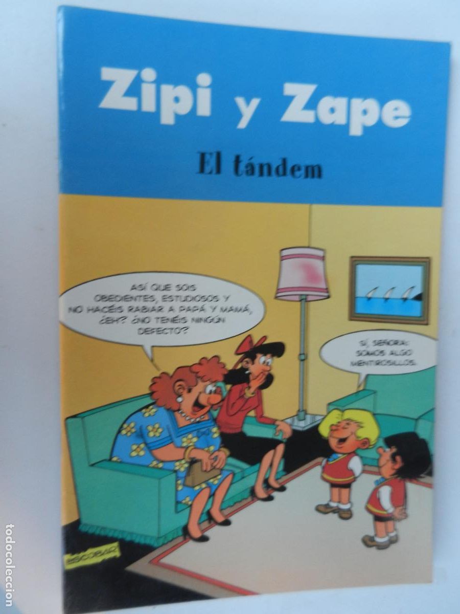 C&oacute;mics: ZIPI Y ZAPE - EL T&Aacute;NDEM -ESCOBAR - EDC B -2003 - TAPA BLANDA