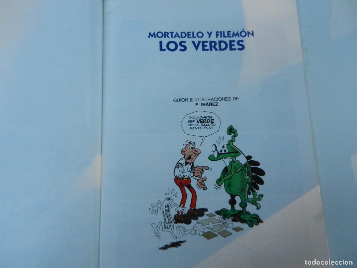 C&oacute;mics: MORTADELO Y FILEMON , LOS VERDES - FRANCISCO IBA&Ntilde;EZ Y OL&Eacute; - 2001 - Foto 3