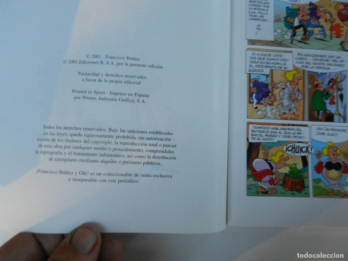 C&oacute;mics: MORTADELO Y FILEMON , LOS VERDES - FRANCISCO IBA&Ntilde;EZ Y OL&Eacute; - 2001 - Foto 4