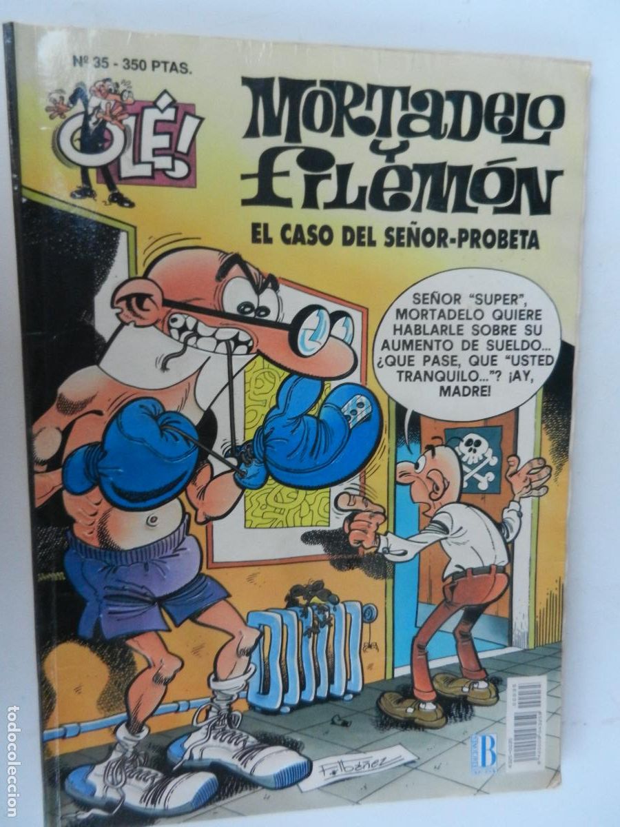 C&oacute;mics: MORTADELO Y FILEMON - EL CASO DEL SE&Ntilde;OR PROBETA N&ordm; 35 - COL OLE - EDC B -1&ordf; EDC 1993