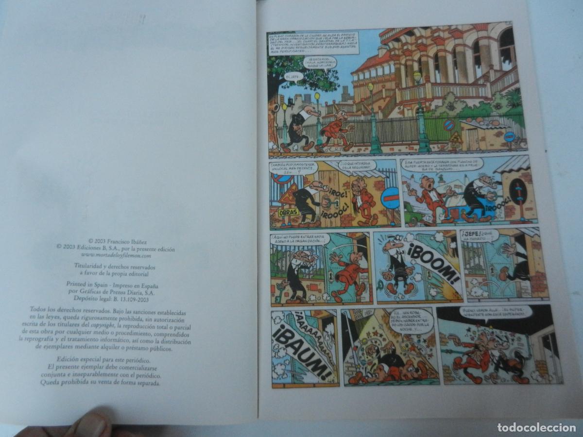 C&oacute;mics: MORTADELO Y FILEMON - EL SULFATO ATOMICO - IBA&Ntilde;EZ EDC B -2003 - Foto 3