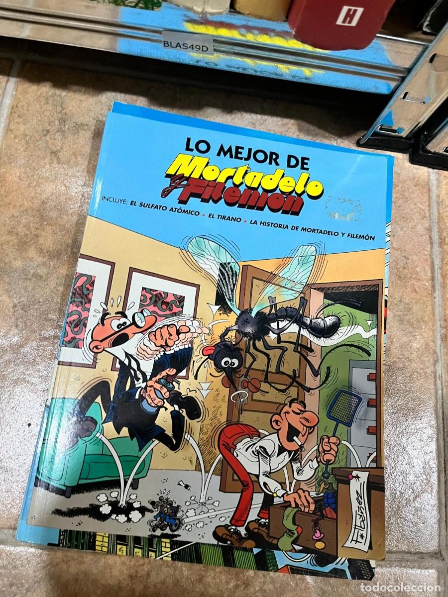 Comics: BLAS49D Lo mejor de Mortadelo y Filem&oacute;n &ndash; Francisco Ib&aacute;&ntilde;ez. Ediciones B. sulfato atomica, el tirano