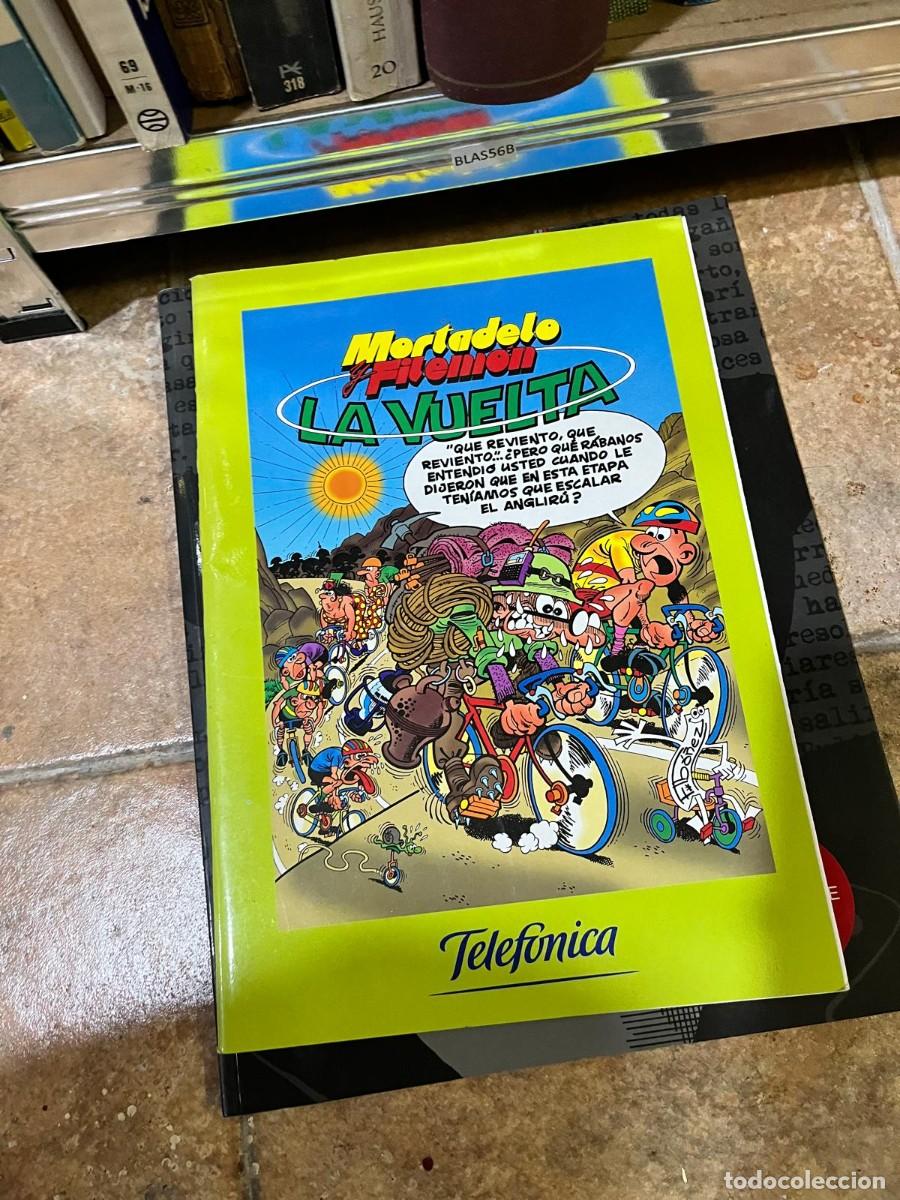 C&oacute;mics: BLAS56B &ndash; Mortadelo y Filem&oacute;n: La Vuelta &ndash; Francisco Ib&aacute;&ntilde;ez &ndash; Telef&oacute;nica &ndash; &Aacute;lbum de historieta.