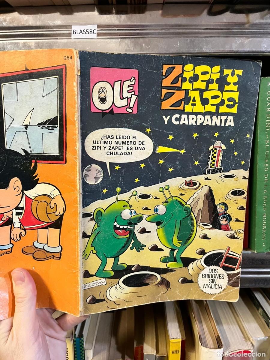 C&oacute;mics: BLAS58C &ndash; Ol&eacute;! Zipi y Zape y Carpanta &ndash; n.&ordm; 254 &ndash; Escobar &ndash; Ediciones B, Colecci&oacute;n Ol&eacute;! &ndash; C&oacute;mic de h