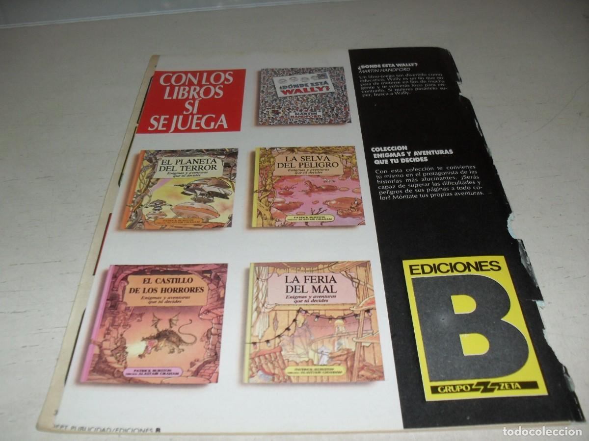 C&oacute;mics: ZIPI Y ZAPE N&ordm; 101,DE 199,EDICIONES B,1987 - Foto 2
