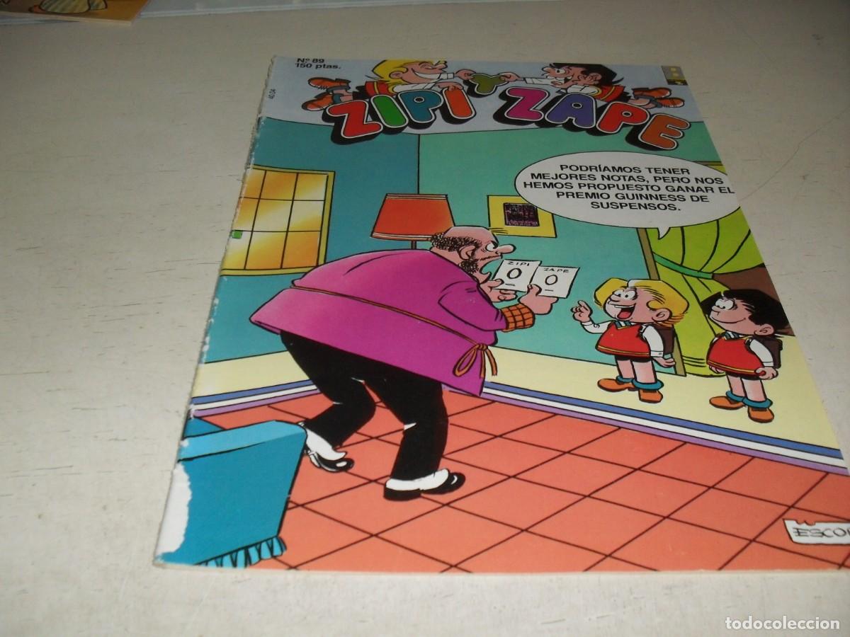C&oacute;mics: ZIPI Y ZAPE N&ordm; 89,DE 199,EDICIONES B,1987 - Foto 1