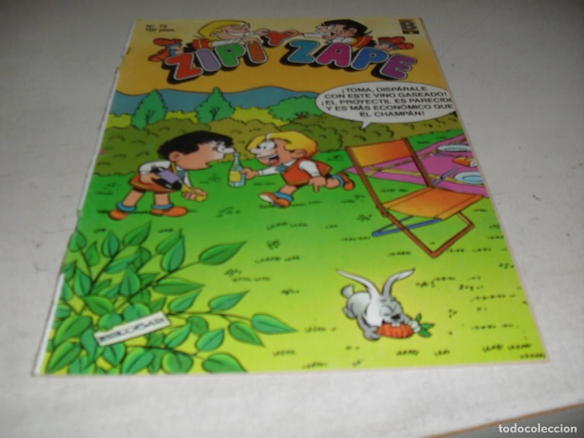 C&oacute;mics: ZIPI Y ZAPE N&ordm; 72,DE 199,EDICIONES B,1987 - Foto 1