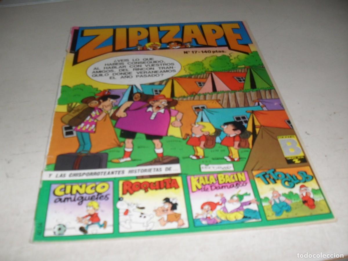 C&oacute;mics: ZIPI Y ZAPE N&ordm; 17,DE 199,EDICIONES B,1987