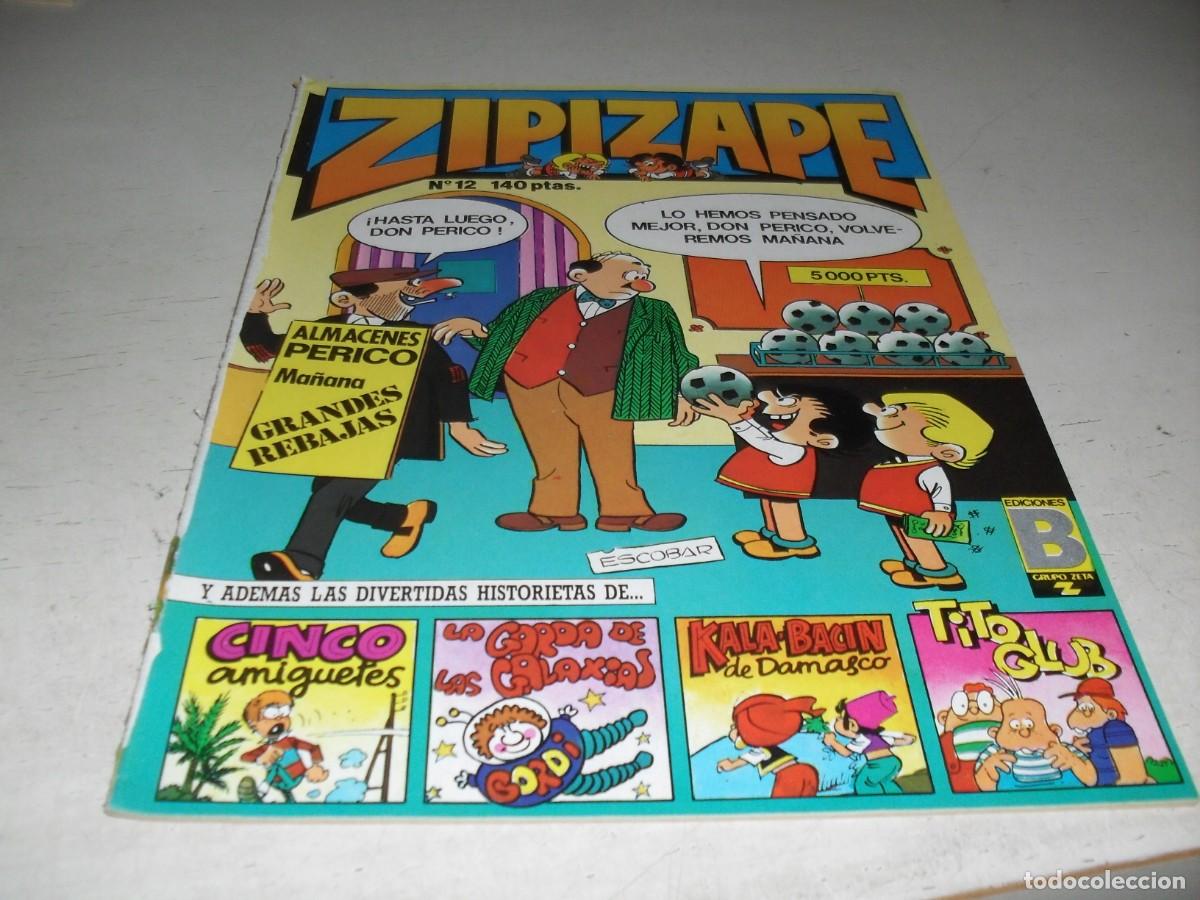 C&oacute;mics: ZIPI Y ZAPE N&ordm; 12,DE 199,EDICIONES B,1987 - Foto 1