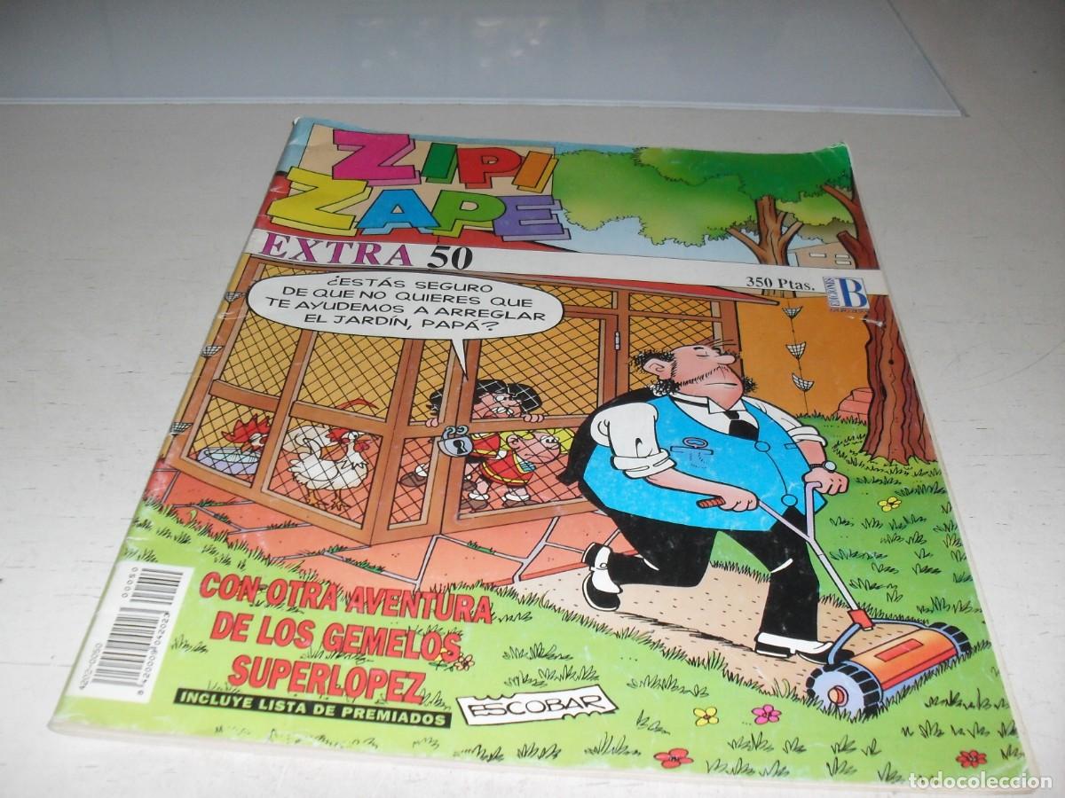 C&oacute;mics: ZIPI Y ZAPE EXTRA N&ordm; 50,CON POSTER DE LOS TELEXUNGUIS,DE 61,EDICIONES B,1991