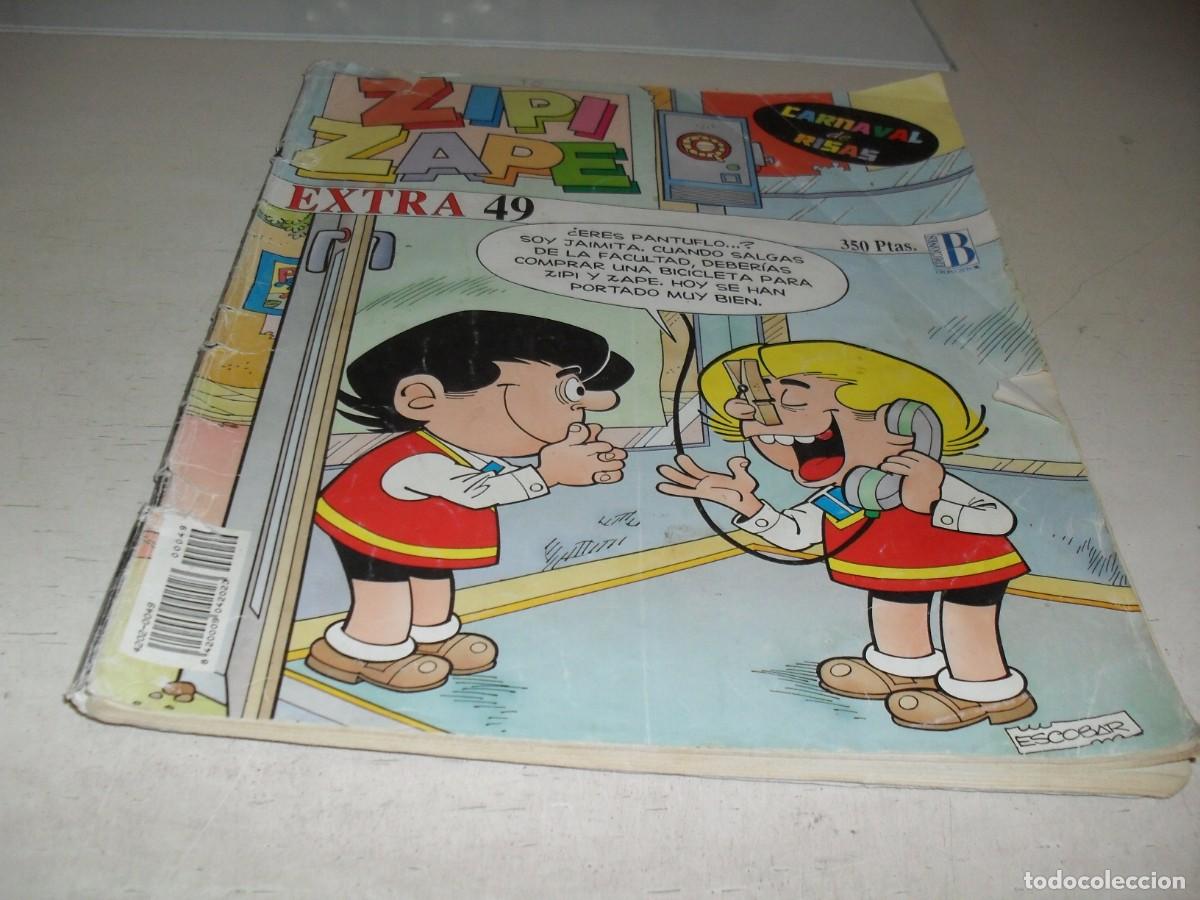 C&oacute;mics: ZIPI Y ZAPE EXTRA N&ordm; 49,CON POSTER DE HEROES DEL CINE,DE 61,EDICIONES B,1991