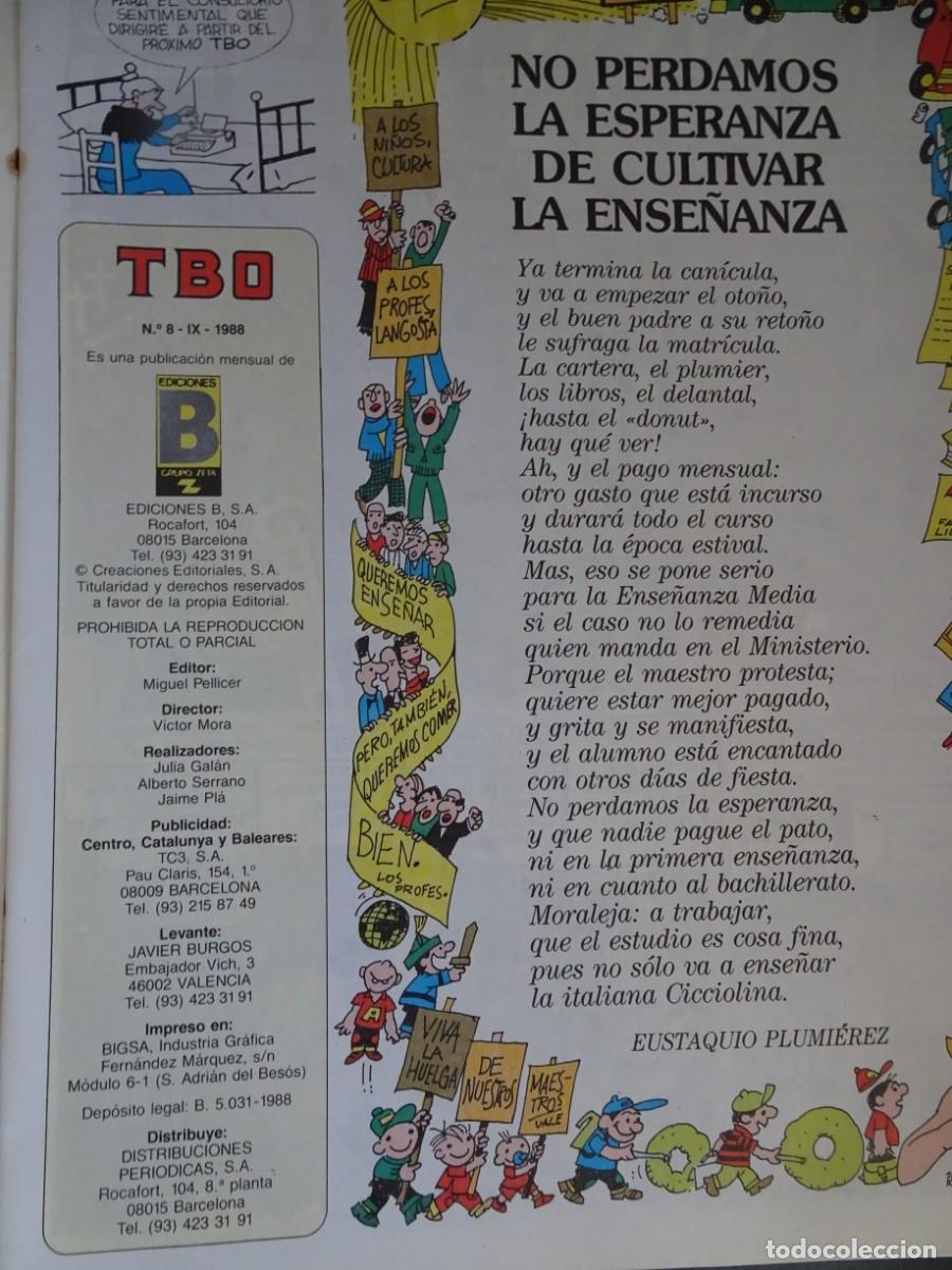 C&oacute;mics: COMIC, TBO N&ordm; 8 EDICIONES B, VER FOTOS - Foto 2