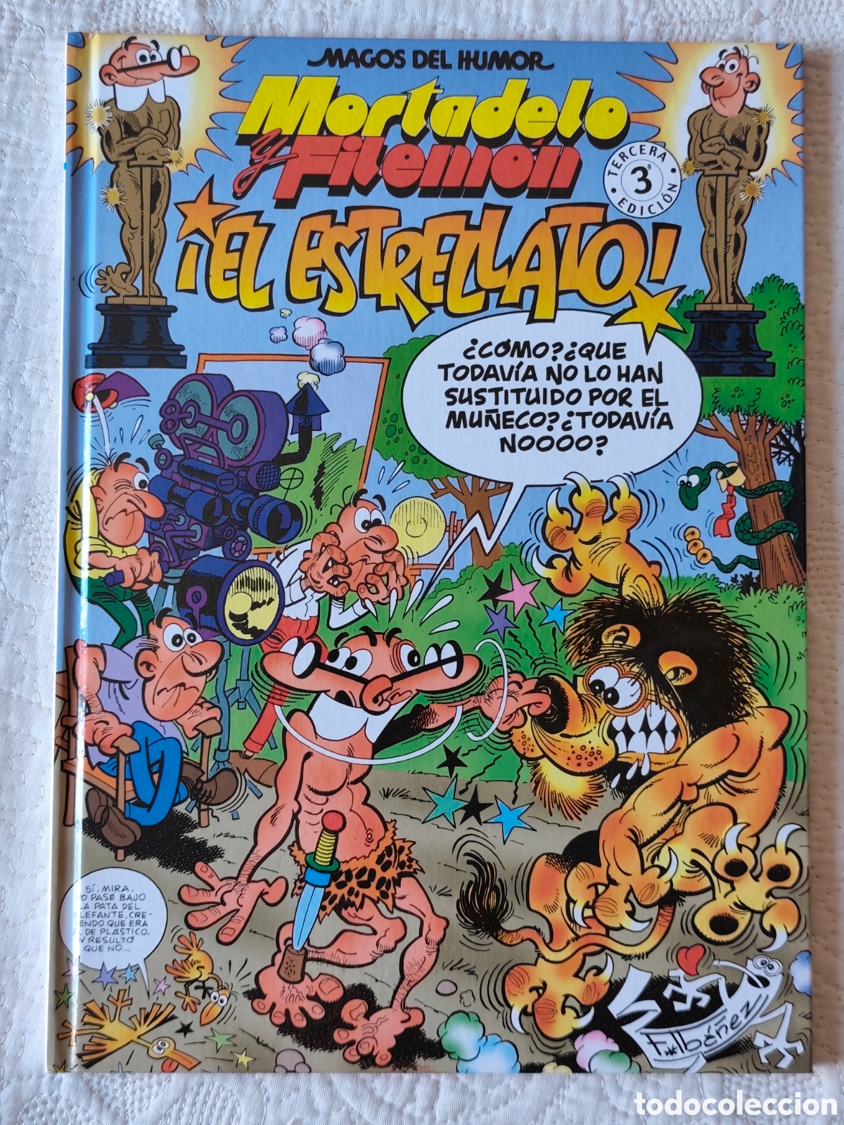 C&oacute;mics: Mortadelo y Filem&oacute;n El estrellato Ediciones B Ib&aacute;&ntilde;ez