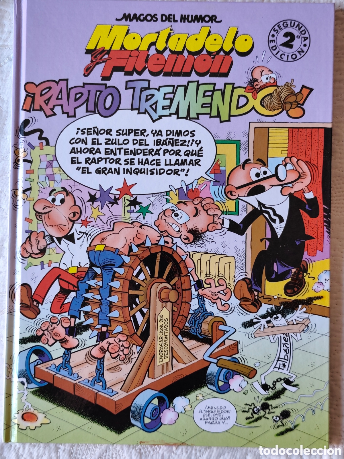 C&oacute;mics: Mortadelo y Filem&oacute;n Rapto Tremendo Magos del humor 99 Ediciones B Ib&aacute;&ntilde;ez