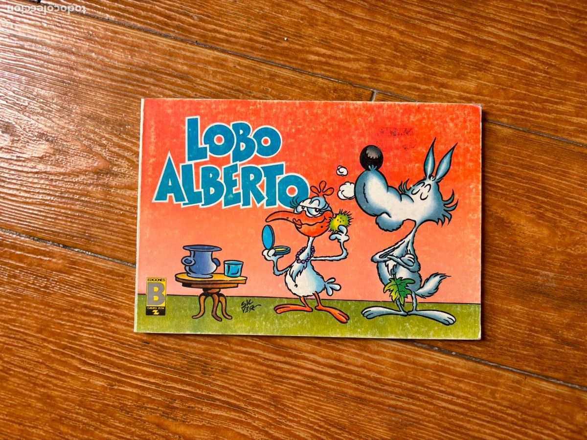 C&oacute;mics: LOBO ALBERTO LUPO - ALBUM RUSTICA N&ordm; 2 TIRAS COMICAS - EDICIONES B