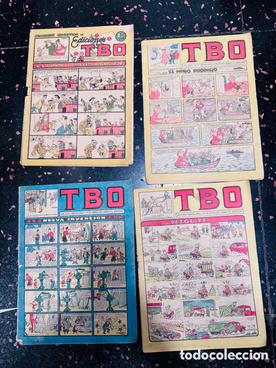 C&oacute;mics: Lote de 70 Comics TBO