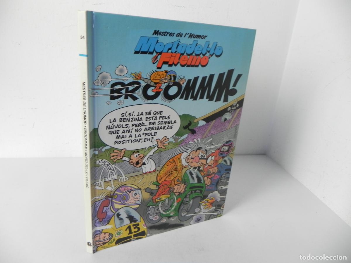 C&oacute;mics: MORTADEL&middot;LO I FILEM&Oacute; (BROOMMM!) MESTRES DE L'HUMOR N&ordm; 34 - EDICIONES B-2013 1&ordf; EDICI&Oacute; (EN CATAL&Aacute;N)