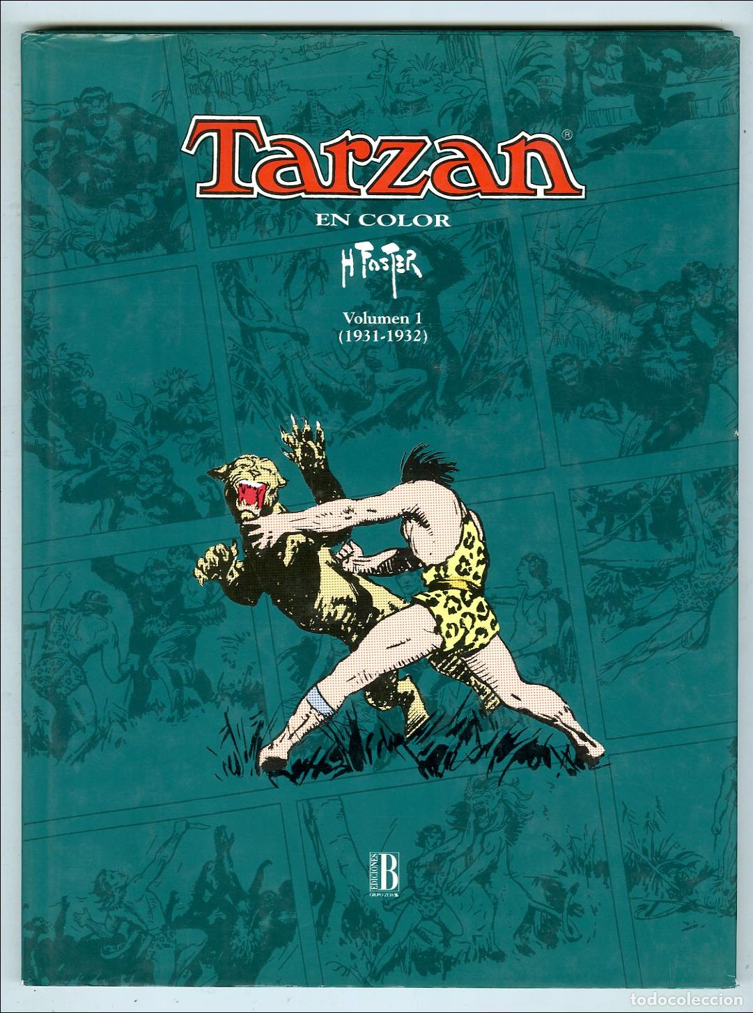 C&oacute;mics: Tarzan Vol.1 1931 - 1932 (Ediciones B, 1994) - H. Foster