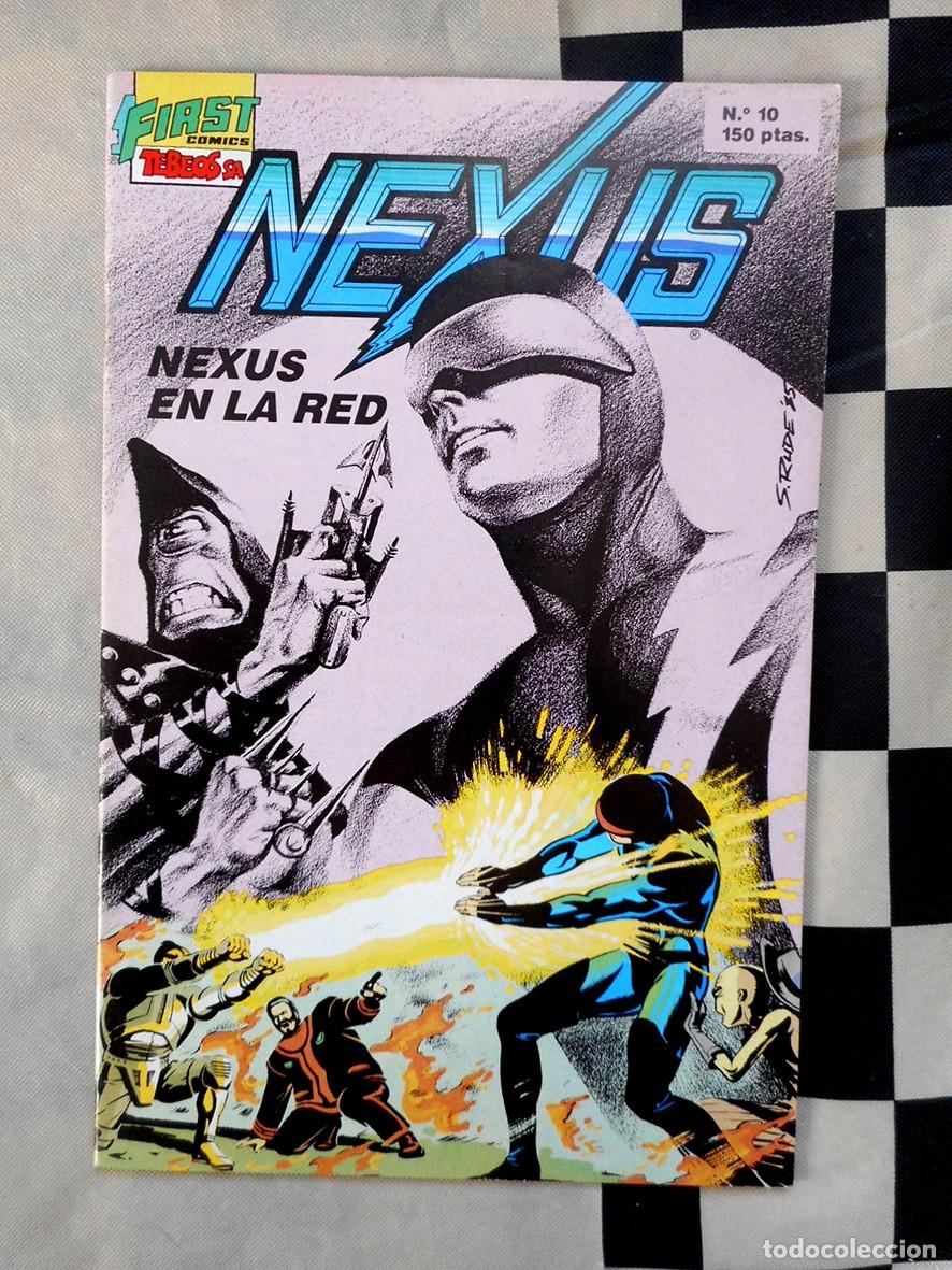 C&oacute;mics: NEXUS N&ordm;10 NEXUS EN LA RED (EDICIONES B - MAYO 1989) MIKE BARON - RUDE
