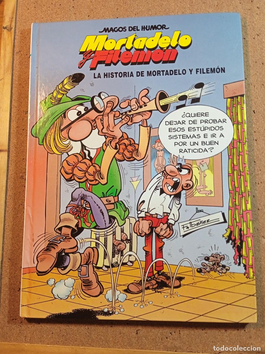 C&oacute;mics: MAGOS DEL HUMOR MORTADELO Y FILEMON EN LA HISTORIA DE MORTADELO Y FILEMON TAPA DURA