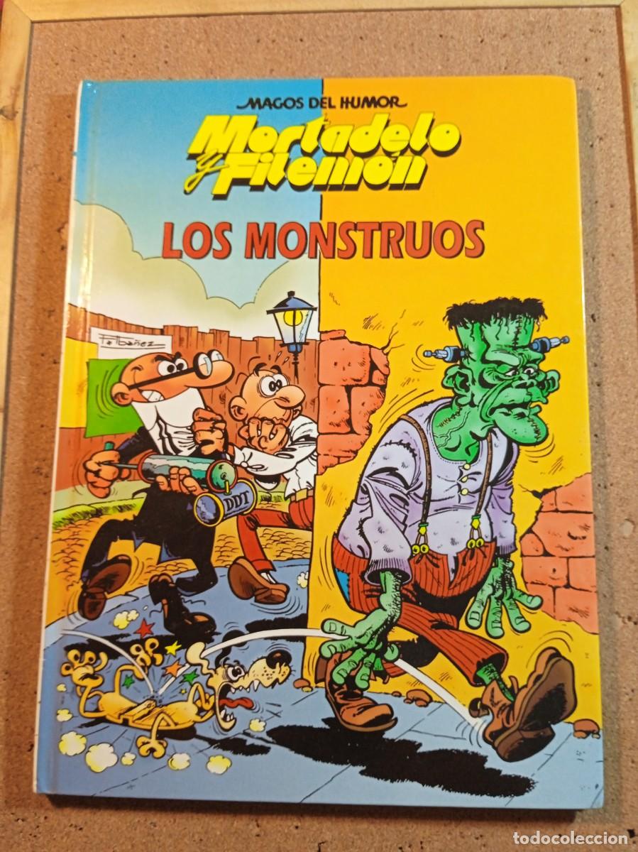 C&oacute;mics: MAGOS DEL HUMOR MORTADELO Y FILEMON EN LOS MONSTRUOS TAPA DURA