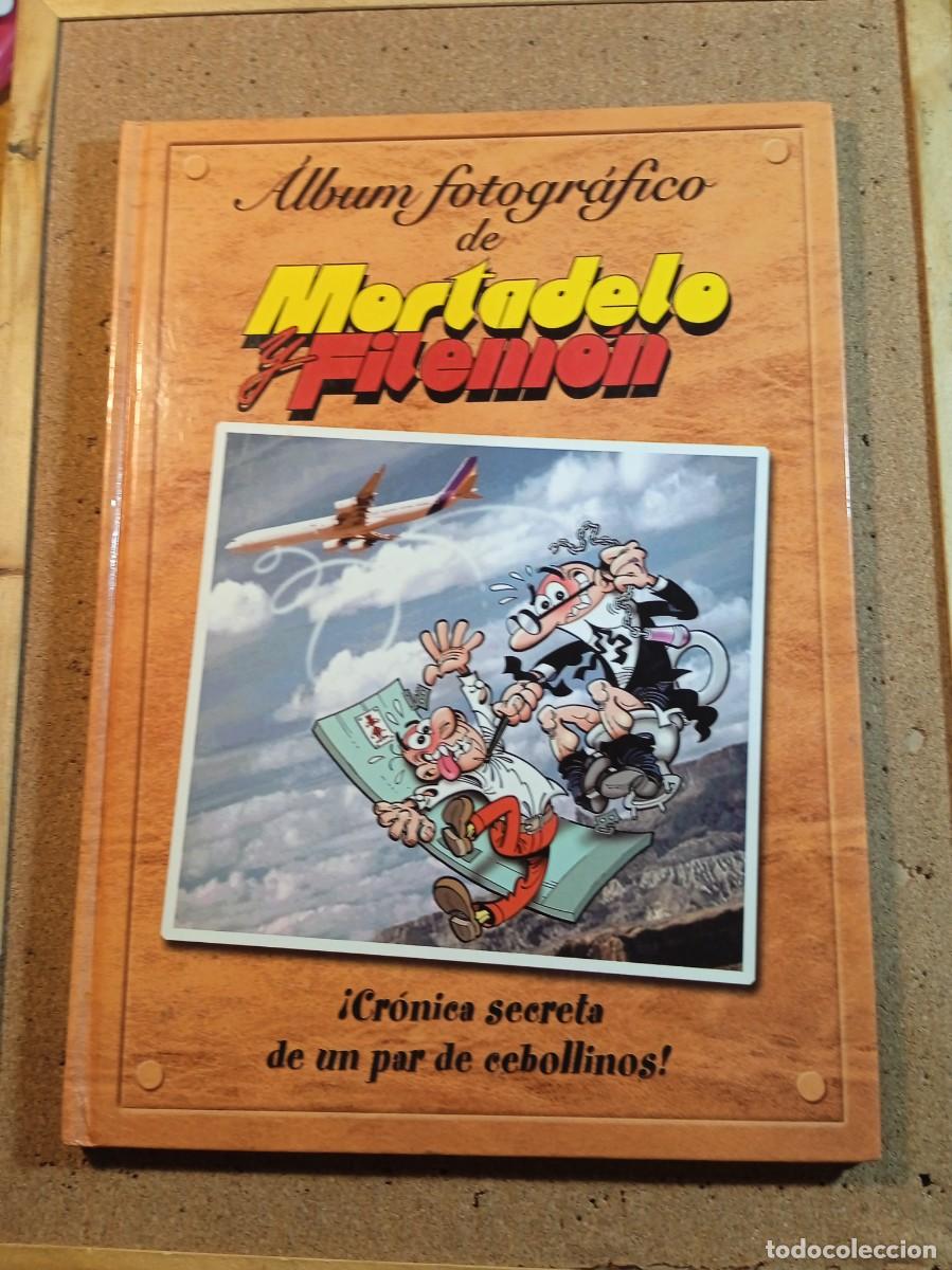 C&oacute;mics: ALBUM FOTOGRAFICO DE MORTADELO Y FILEMON CRONICA SECRETA DE UN PAR DE CEBOLLINOS TAPA DURA