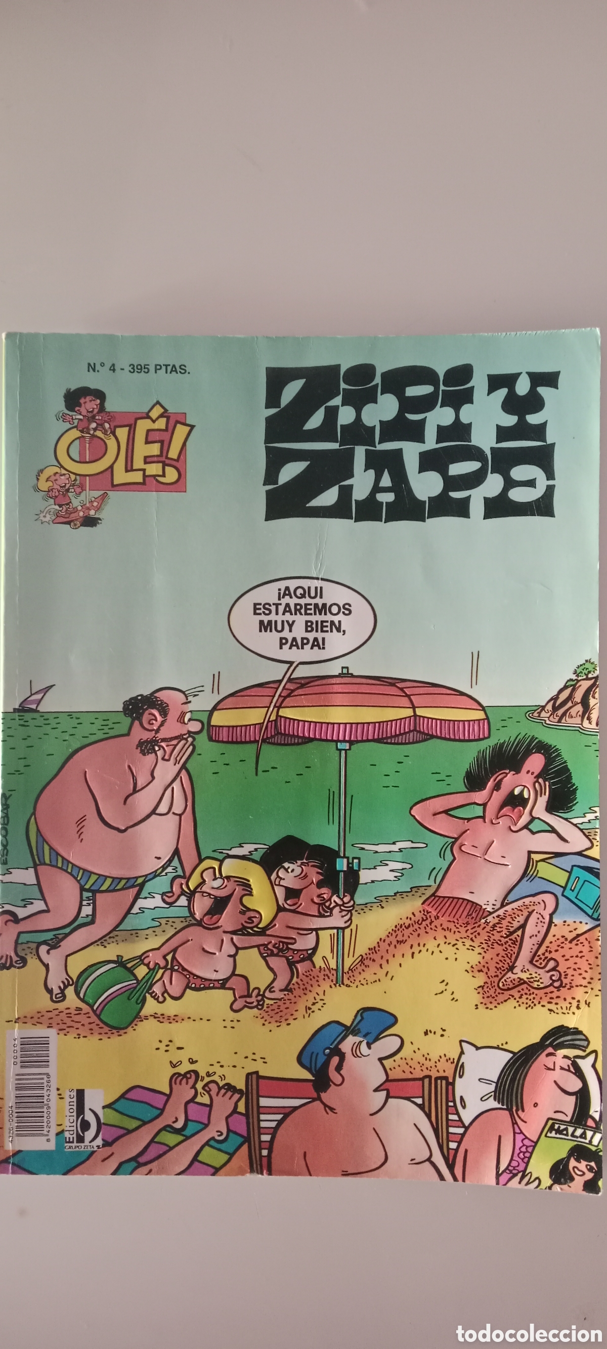 C&oacute;mics: Zipi y Zape n&uacute;mero 4 , a&ntilde;o 1997 colecci&oacute;n Ol&eacute;! , Ediciones B