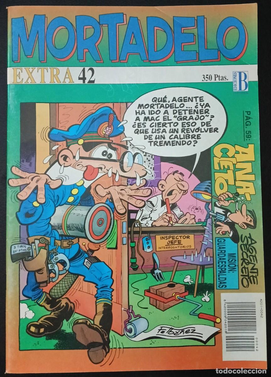 C&oacute;mics: MORTADELO EXTRA-EDICIONES B- N&ordm; 42 -IB&Aacute;&Ntilde;EZ-RAMIS-R. SEGURA-1994-BUENO-DIF&Iacute;CIL-VEA-LEA-1626