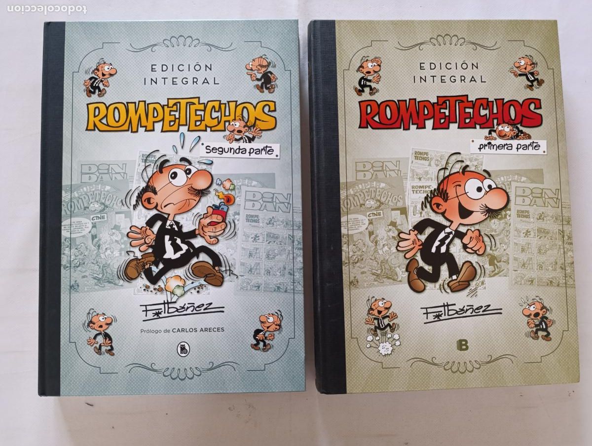 C&oacute;mics: ROMPETECHOS - EDICION INTEGRAL COMPLETA (1 Y 2) PRIMERA Y SEGUNDA PARTE - IBA&Ntilde;EZ - EDICIONES B (044w