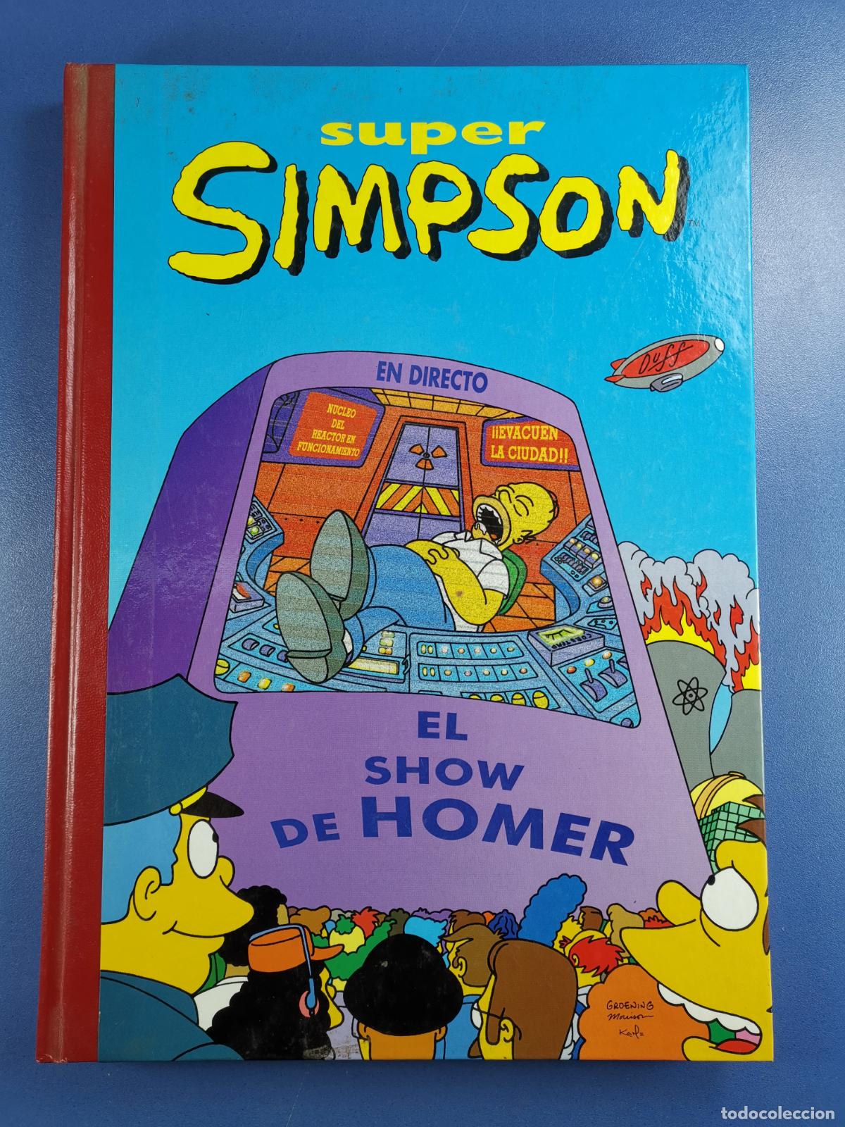 C&oacute;mics: SUPER SIMPSON - EL SHOW DE HOMER - Ediciones B - Tapa dura