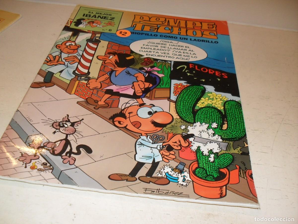 C&oacute;mics: EL MEJOR IBA&Ntilde;EZ N&ordm; 6,DE 8,ROMPETECHOS,MIOPILLO COMO UN LADRILLO.EDICIONES B,1999