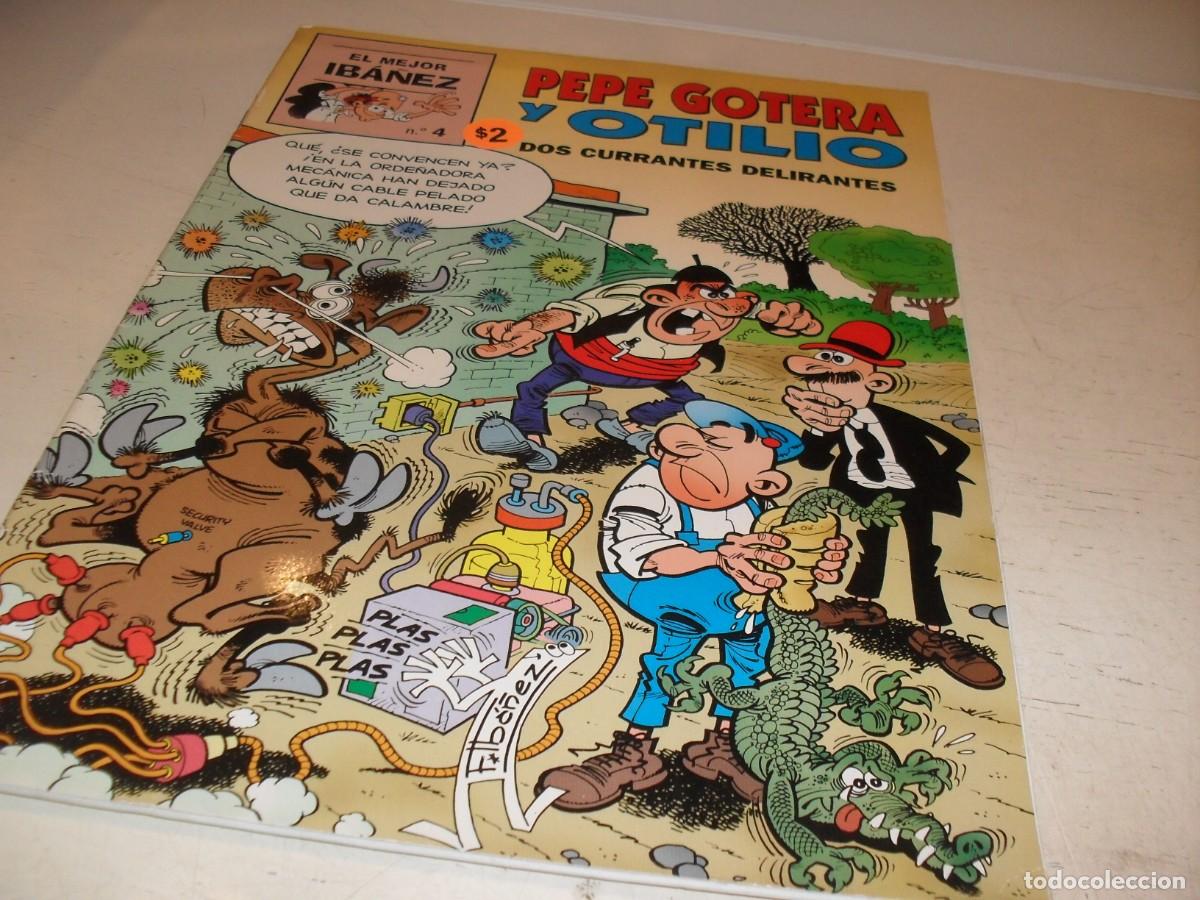 Comics: EL MEJOR IBA&Ntilde;EZ N&ordm; 4,DE 8,PEPE GOTERA Y OTILIO,2 CURRANTES DELIRANTES.EDICIONES B,1999