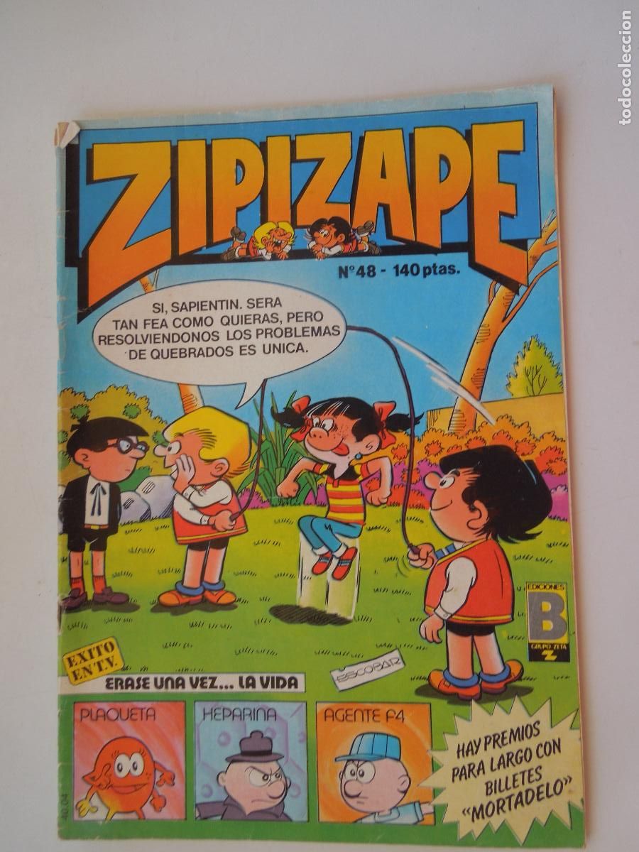 C&oacute;mics: ZIPI ZAPE -N&ordm; 48 EDC- B 1988 - - Foto 1