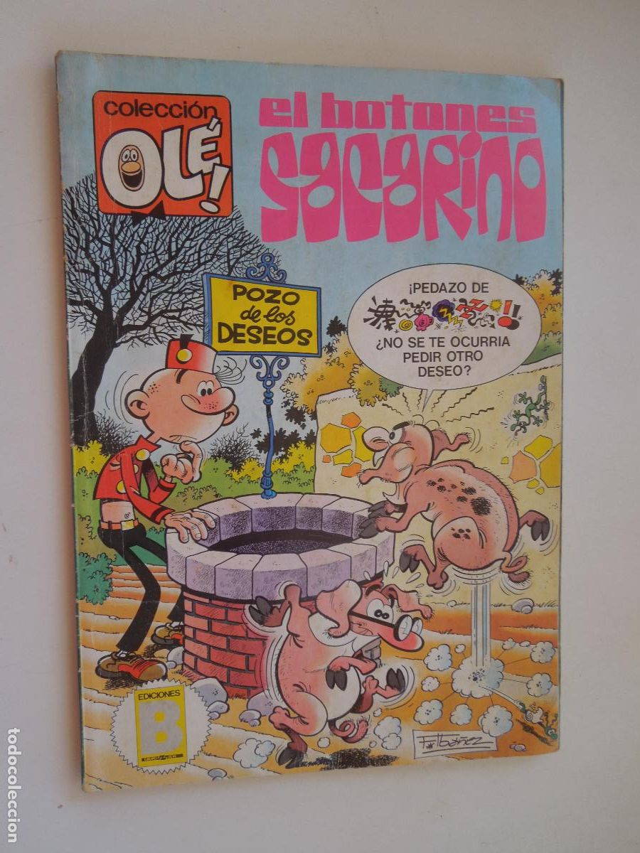 C&oacute;mics: EL BOTONES SACARINO - COL OL&Eacute; - N&ordm; 288-I 10- EDC B- 1987