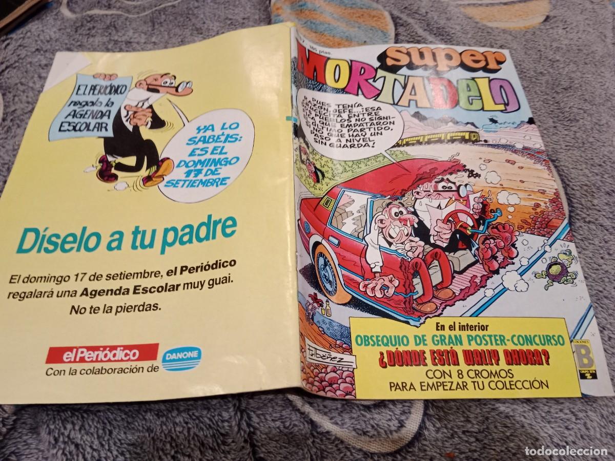 C&oacute;mics: SUPER MORTADELO N&ordm; 57 - EDICIONES B 1987 CON EL GRAN POSTER - Foto 1